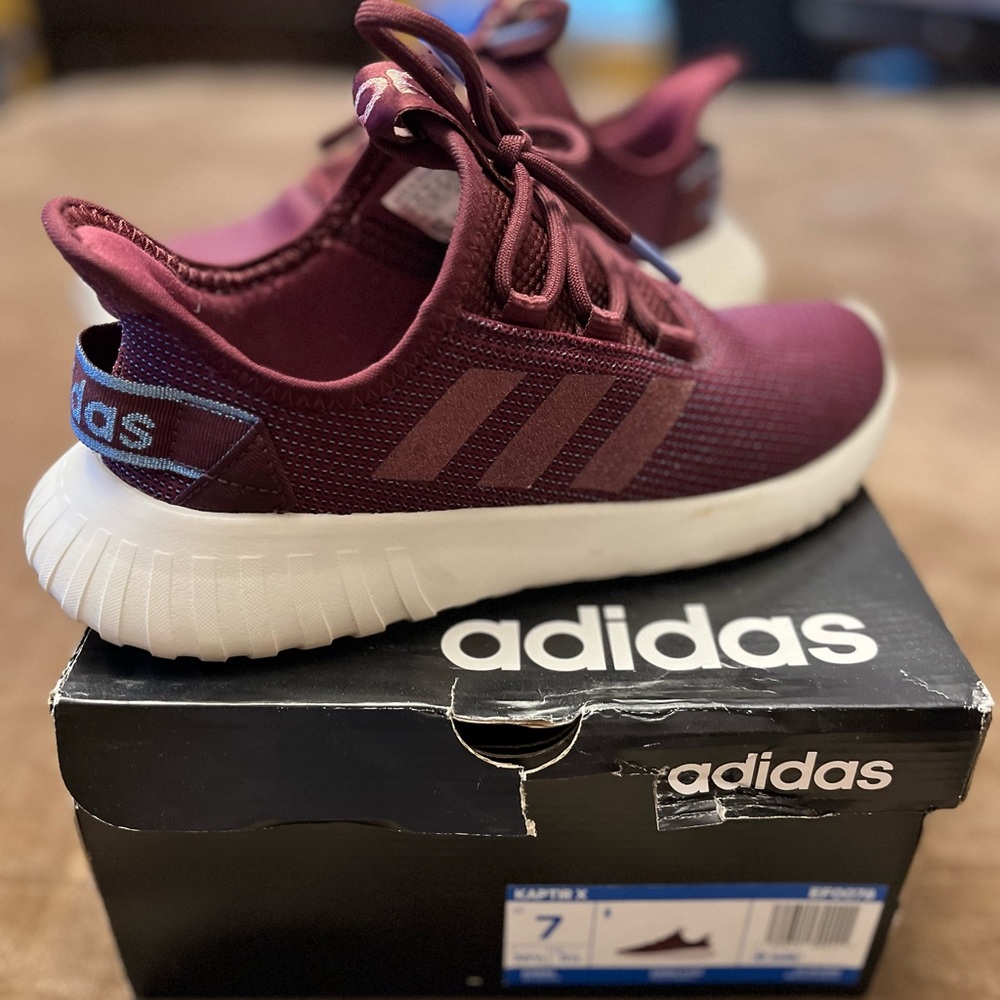 Adidas Kaptir X Shoes - Maroon Glow